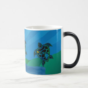 Taza Mágica Tortuga de las islas de Hawaii