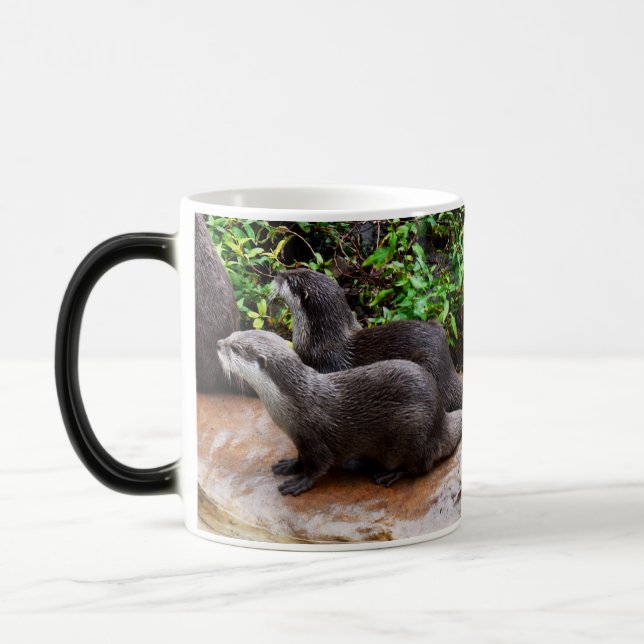 Taza Mágica Totalmente Para Cuidar, Otter, Magic Morph Mug (Izquierda)
