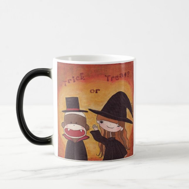Taza Mágica ¿Trampa o truco de monos? (Izquierda)
