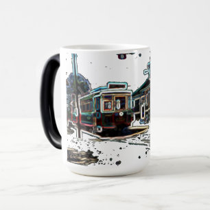 Taza Mágica Trasleta de la TRC Neon en la gran bruma mágica de
