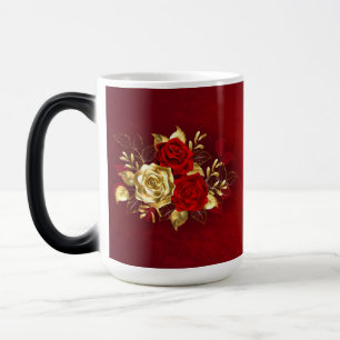Taza Mágica Tres Rosas Joyas