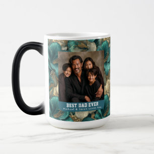 Taza Mágica Tributo al gato papá de la naturaleza del amarilis