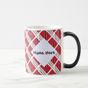 Taza Mágica Trinidad Tobago Bandera Trinidadense Personalizada