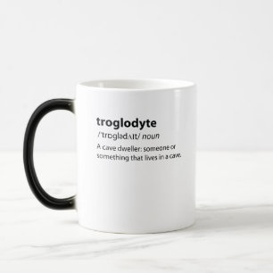 Taza Mágica Troglodyte - Espeleología divertida de castores de