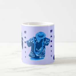 Taza Mágica Tropical hawaiano