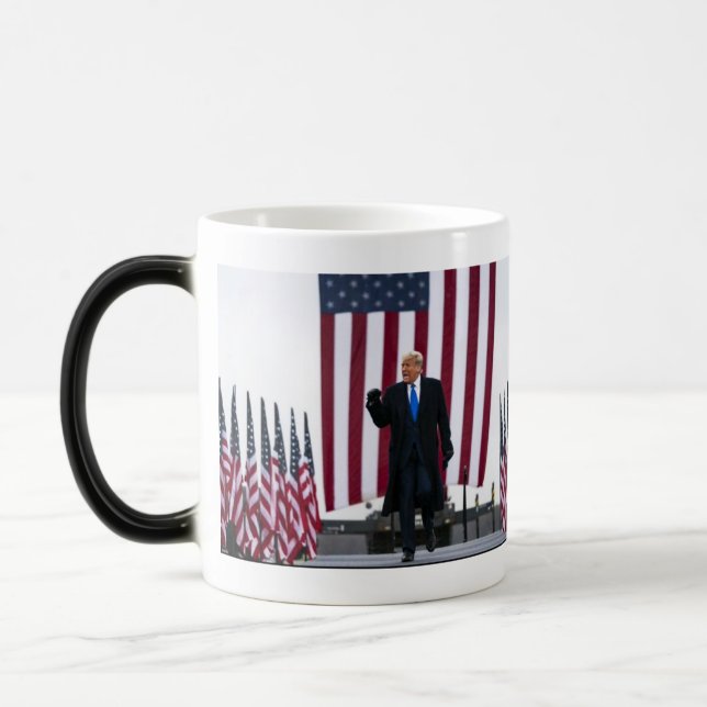 Taza Mágica Trump 2024: Recuperar a Estados Unidos (Izquierda)