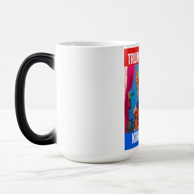 TAZA MÁGICA TRUMP 45 & 47 - KING DONALD (Izquierda)