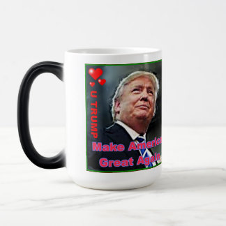 Taza Mágica Trump eslóganes Morphing Mug