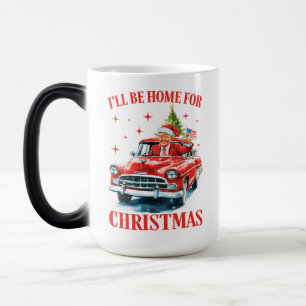 Taza Mágica Trump: Estaré en casa para Navidades
