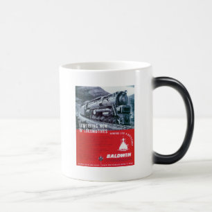 Taza Mágica Turbina de vapor de la locomotora S-2 PRR de