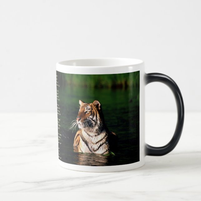 Taza Mágica Tyger, Tyger (Derecha)