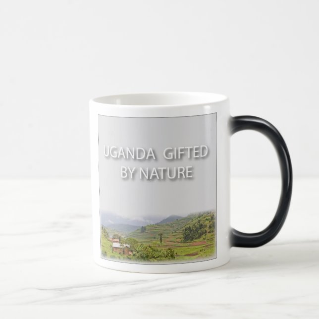 Taza Mágica Uganda dotado mi naturaleza (Derecha)