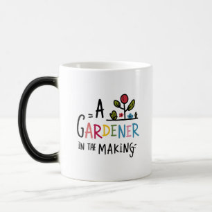 Taza Mágica Un jardinero en formación