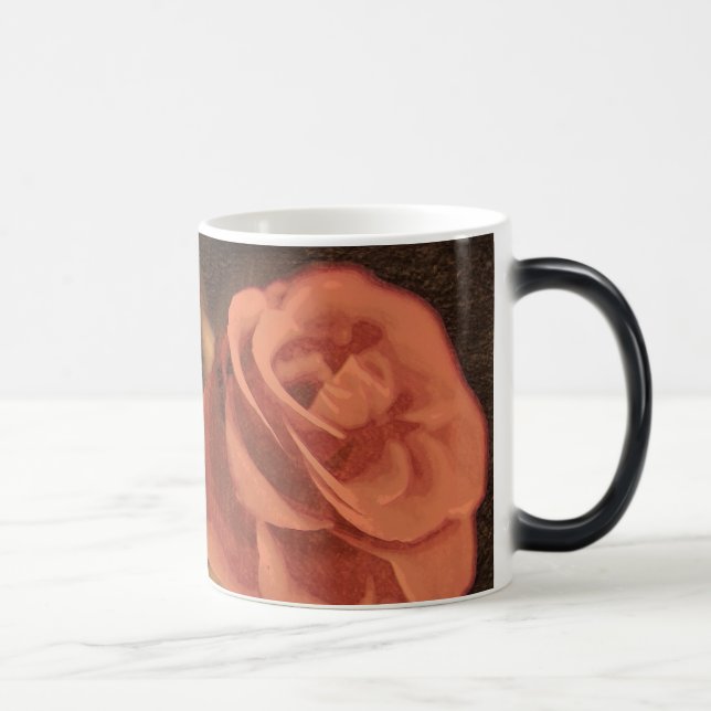 Taza Mágica Un par de rosas en sketch3 (Derecha)