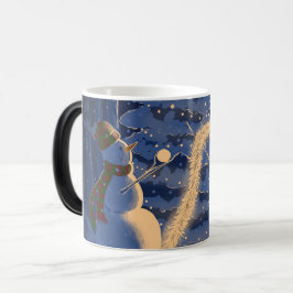 Taza Mágica Una Navidad de muñeco de nieve