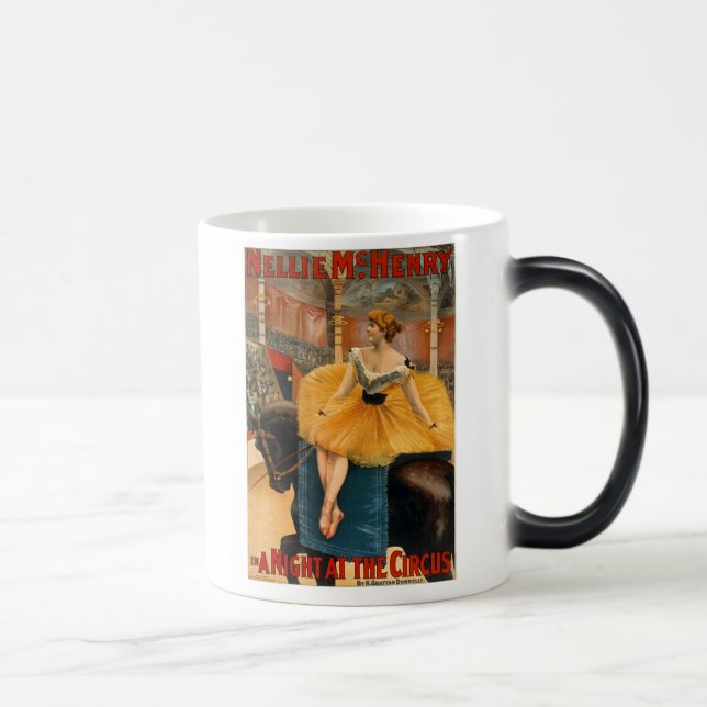 Taza Mágica Una noche en el circo Morphing Mug (Derecha)