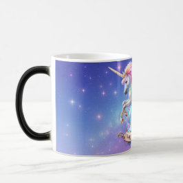 Taza Mágica Unicorn Rainbow Castle Mug – Happy Thoughts Gift