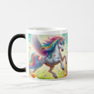 Taza Mágica Unicornio arcoiris mágico/taza de café