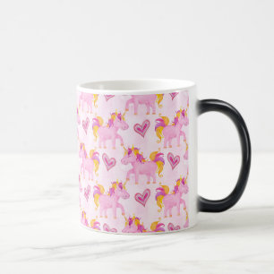 Taza Mágica Unicornios de la acuarela