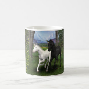 Taza Mágica Unicornios jovenes