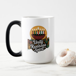 Taza Mágica Unidad en el Espíritu de Kwanzaa