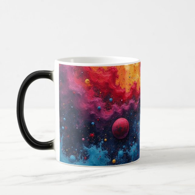 Taza Mágica Universo colorido (Izquierda)
