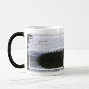 Taza Mágica Usted tiene la montaña del casco