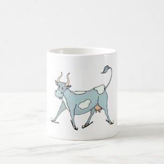 Taza Mágica Vaca en patines de hielo