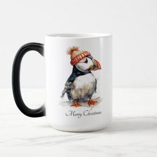 Taza Mágica Vajilla mágica de Navidad del frailecillo