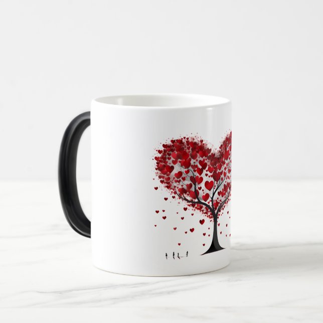 Taza Mágica Valentines Day Hearts (Anverso izquierdo)
