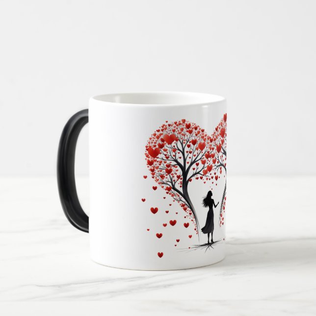 Taza Mágica Valentines Day Hearts (Anverso izquierdo)