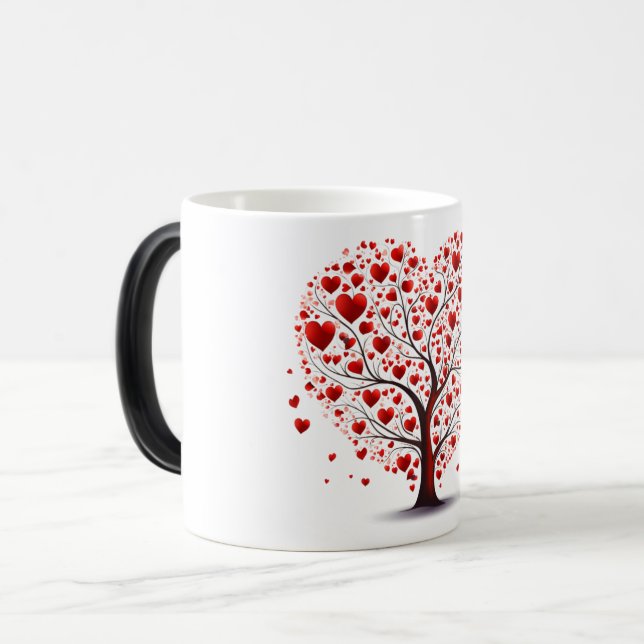 Taza Mágica Valentines Day Hearts (Anverso izquierdo)