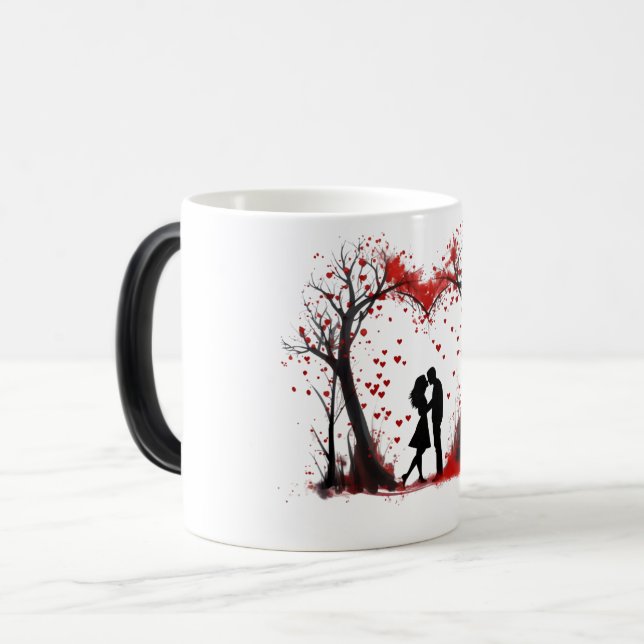Taza Mágica Valentines Day Hearts (Anverso izquierdo)