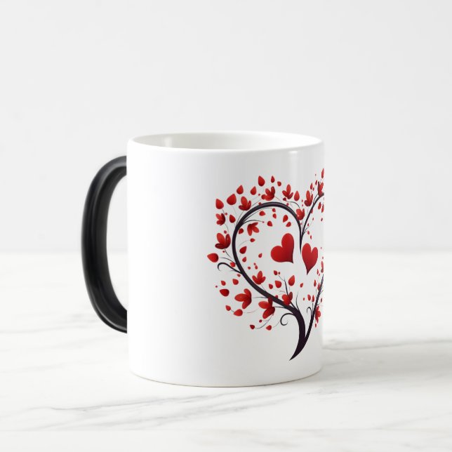 Taza Mágica Valentines Day Hearts