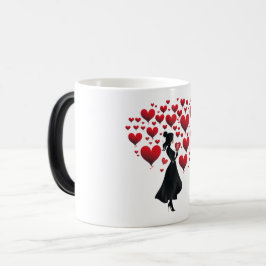 Taza Mágica Valentines Day Hearts