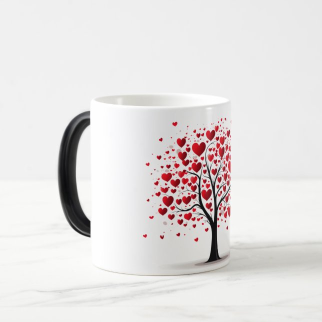 Taza Mágica Valentines Day Hearts (Anverso izquierdo)
