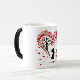 Taza Mágica Valentines Day Hearts