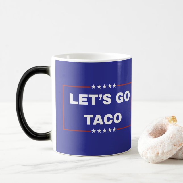 Taza Mágica Vamos Taco (Con donut)