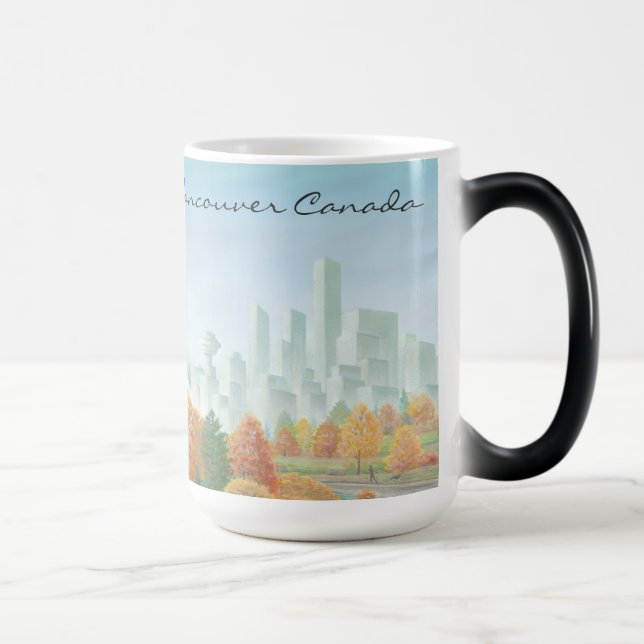Taza Mágica Vancouver Souvenir Morfing Cups Mugs Glass (Derecha)