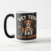 Vet Tech Animal Whisperer Cute Cuppy Stethoscope
