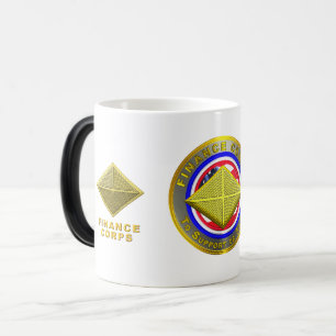 Taza Mágica Veterano del Cuerpo de Finanzas