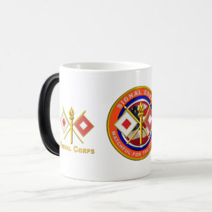 Taza Mágica Veterano del Cuerpo de Señales