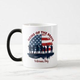Taza Mágica Veterans Day Patriotic Tee