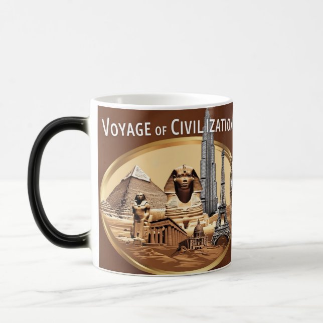 Taza Mágica Viaje a las civilizaciones (Izquierda)