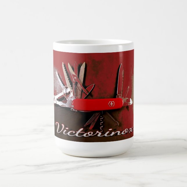 Taza Mágica Victorinox Pocket Knife Mug (Centro)