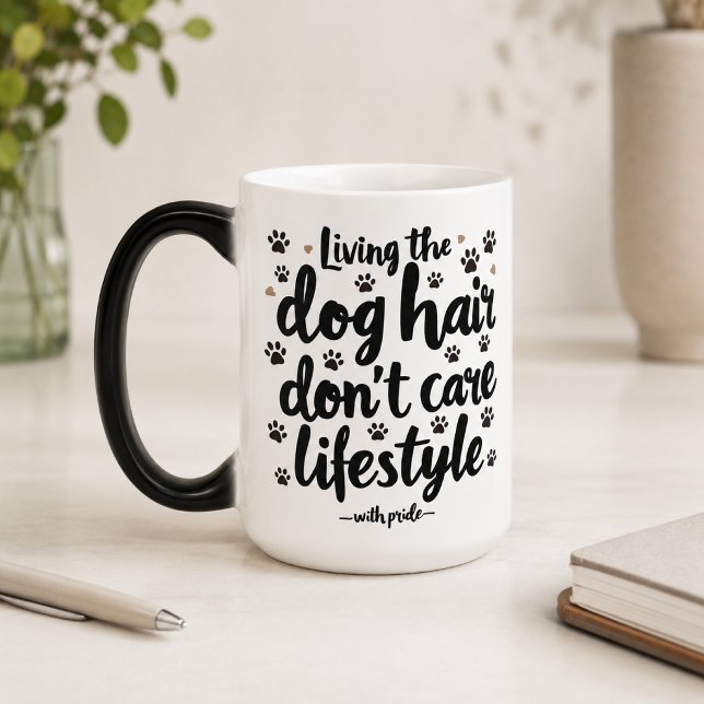 Taza Mágica Vida Divertida de Dueño de Perro  (Subido por el creador)