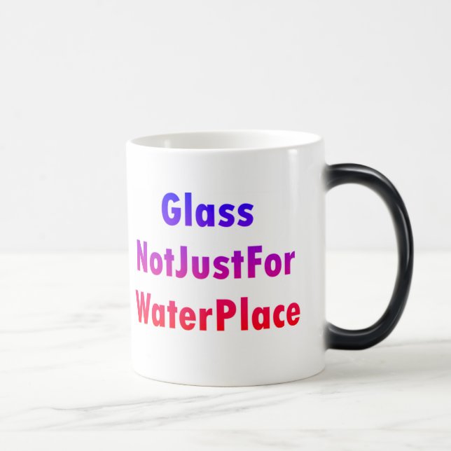 Taza Mágica Vidrio (Derecha)