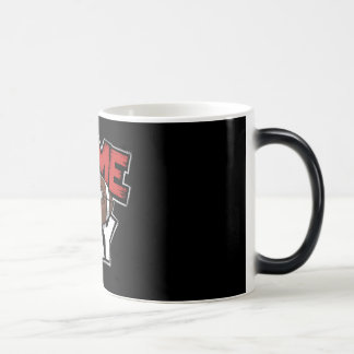 Taza Mágica Viñeta Deportiva del equipo de fútbol de Game Day