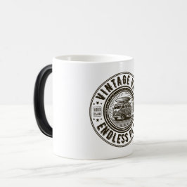 Taza Mágica Vintage Van Endless Plan