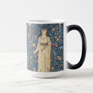 Taza Mágica Vintage William Morris Art - Flora